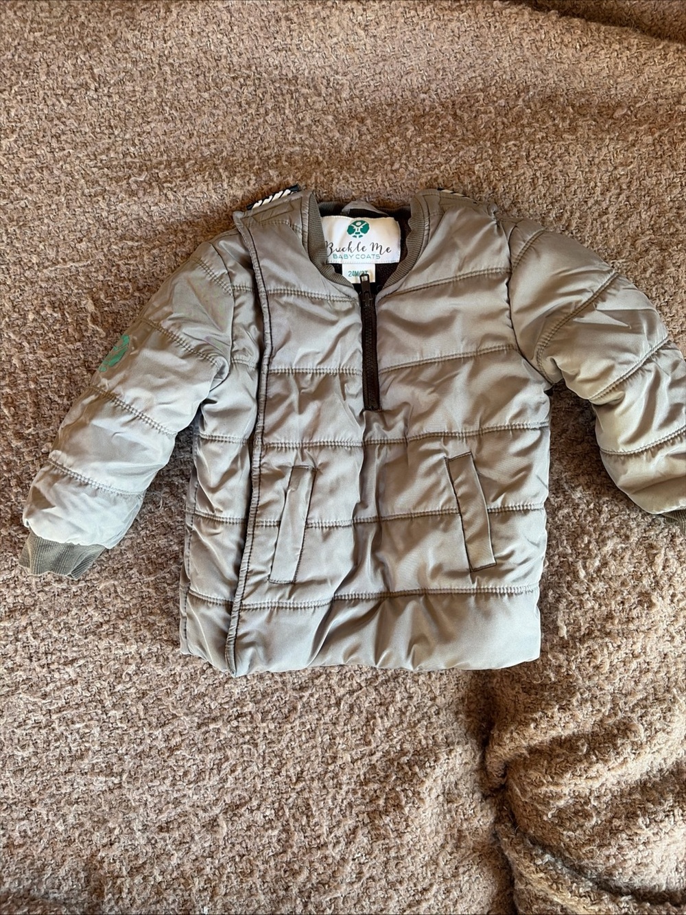Buckle Me Car seat Safe Toddler Winter Jacket 24M/2T Unisex